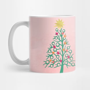 Merry Christmas - Happy New Year Design - Watercolor - Christmas Tree Mug